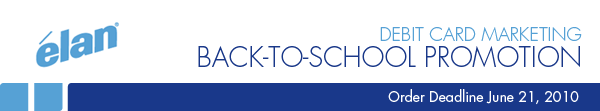Debit Card Marketing Back-to-SchoolPromotion