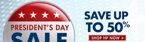 SHOP THE PRESIDENT'S DAY SALE -- UP TO 50% OFF and STOREWIDE FREE SHIPPING!