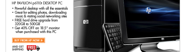 SEE THE GREAT DEALS WAITING FOR YOU AT HP HOME & HOME OFFICE STORE!