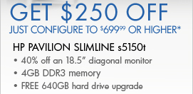 SEE THE GREAT DEALS WAITING FOR YOU AT HP HOME & HOME OFFICE STORE!