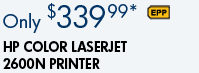 See the HP Color Laserjet 2600N Printer9