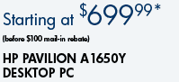 See the HP Pavilion A1650Y Desktop PC 