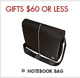 SEE THE HP NOTEBOOK COURIER BAG: Keep your laptop safe in style. This slim-looking notebook courier bag combines the look of a messenger bag with the organizational features of a briefcase.