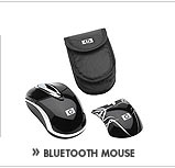 SEE THE HP BLUETOOTH LASER MOUSE: Get high-performance wireless tracking! Use with any PC enabled for Bluetooth wireless technololgy. Includes a carrying pouch and 2 stylish covers.