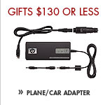 SEE HP 90W AIR/AUTO/AC COMBO ADAPTER: Need extra notebook PC power in your car or on a plane? This adapter plugs in to your car, truck or airplane seat to keep you working away.