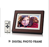 SEE THE HP  7" df750 SERIES DIGITAL PICTURE FRAME: Show off your digital photos without a computer! Premium picture quality and the 800x480 resolution. Add MP3 audio files and create a slide show with the remote control.