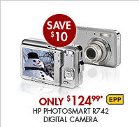 SEE THE HP PHOTOSMART R742 DIGITAL CAMERA: This camera has 7 megapixel resolution and 3x optical zoom. Remove red eye right in-camera on the large 2.5" display.