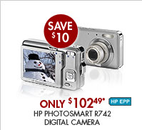 SEE THE HP PHOTOSMART R742 DIGITAL CAMERA: This camera has 7 megapixel resolution and 3x optical zoom. Remove red eye right in-camera on the large 2.5" display.