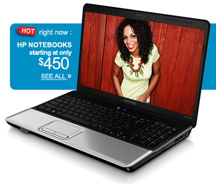 HP Notebooks Starting at only $499.99 SEE ALL