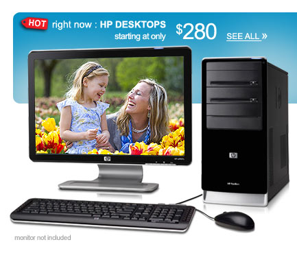 HP Notebooks Starting at only $499.99 SEE ALL