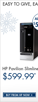 SEE THE HP PAVILION SLIMLINE s3200t DESKTOP PC WITH KIDS COMBO: Get an HP Pavilion Slimline s3200t Desktop PC, an HP 19" Monitor, EasyBits Magic Desktop and JumpStart World software, all for one great price!