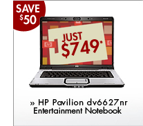 SEE THE HP PAVILION dv6627nr ENTERTAINMENT NOTEBOOK