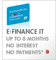 E-FINANCE IT - 6 MONTHS NO INTEREST NO PAYMENTS