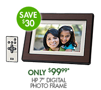 SEE THE HP 7'' DIGITAL PICTURE FRAME