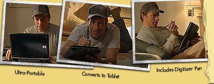 SEE THE HP PAVILION tx2000z NOTEBOOK PC