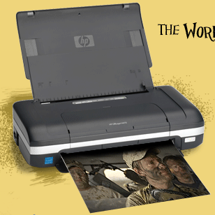 SEE THE HP OFFICEJET H470wbt MOBILE PRINTER