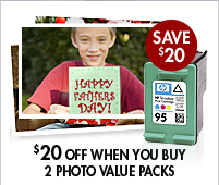SAVE $10 WHEN YOU BUY 2 PHOTO VALUE PACKS