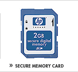 SEE THE HP PHOTOSMART 2GB SECURE DIGITAL MEMORY CARD