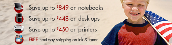 UP TO 50% OFF HP PRODUCTS! SHOP THE 4TH OF JULY SALE NOW!