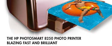 THE HP PHOTOSMART 8250 PHOTO PRINTER