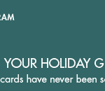 get a jump on your holiday greetings Personalized holiday cards have never been so easy.
