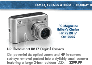 HP Photosmart R817 Digital Camera