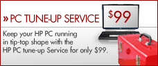 Introductory offer on PC Tune Up Extended Service
$99 