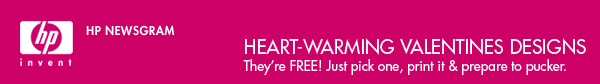 HP Newsgram - Heart-warming Valentines Designs
