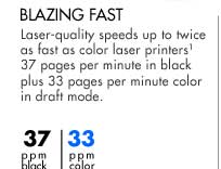 Blazing Fast - 37ppm 33ppm color