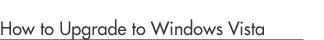 How to Upgrade to Windows Vista