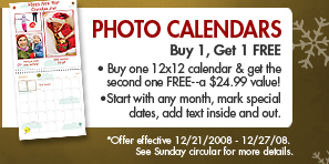 Photocalendars made in our hour guaranteed!