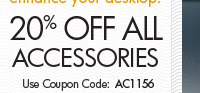 20% off all accessories