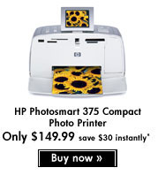 See the HP Photosmart 375 Compact Photo Printer