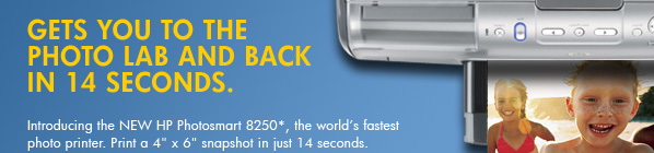 See the NEW HP Photosmart 8250 Printer