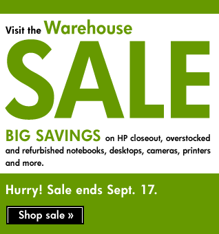 Visit the Warehouse Sale