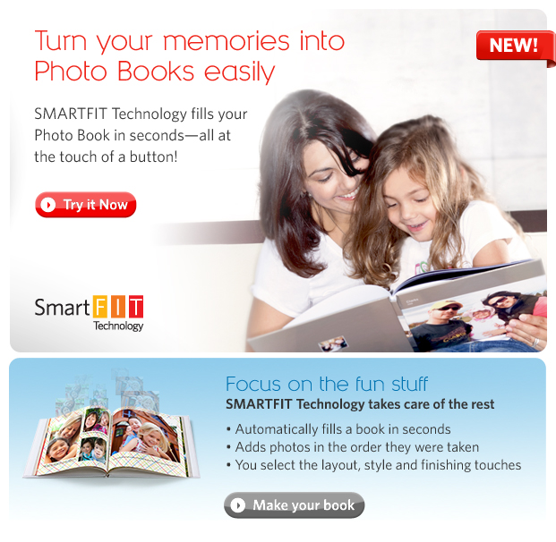 KODAK Photo Book with SMARTFIT Technology  