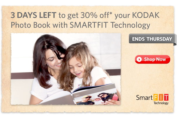 KODAK Photo Bookwith SMARTFIT Technology  