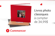 Livres photo classiques à compter de 34,99 $
