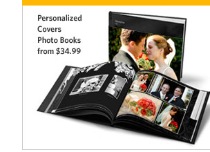 Personalized Covers Photo Books from $34.99