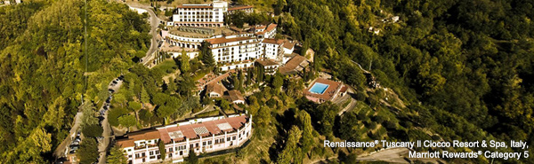 Renaissance&reg; Tuscany II Ciocco REsort & Spa, Italy, Marriott Rewards&reg; Category 5