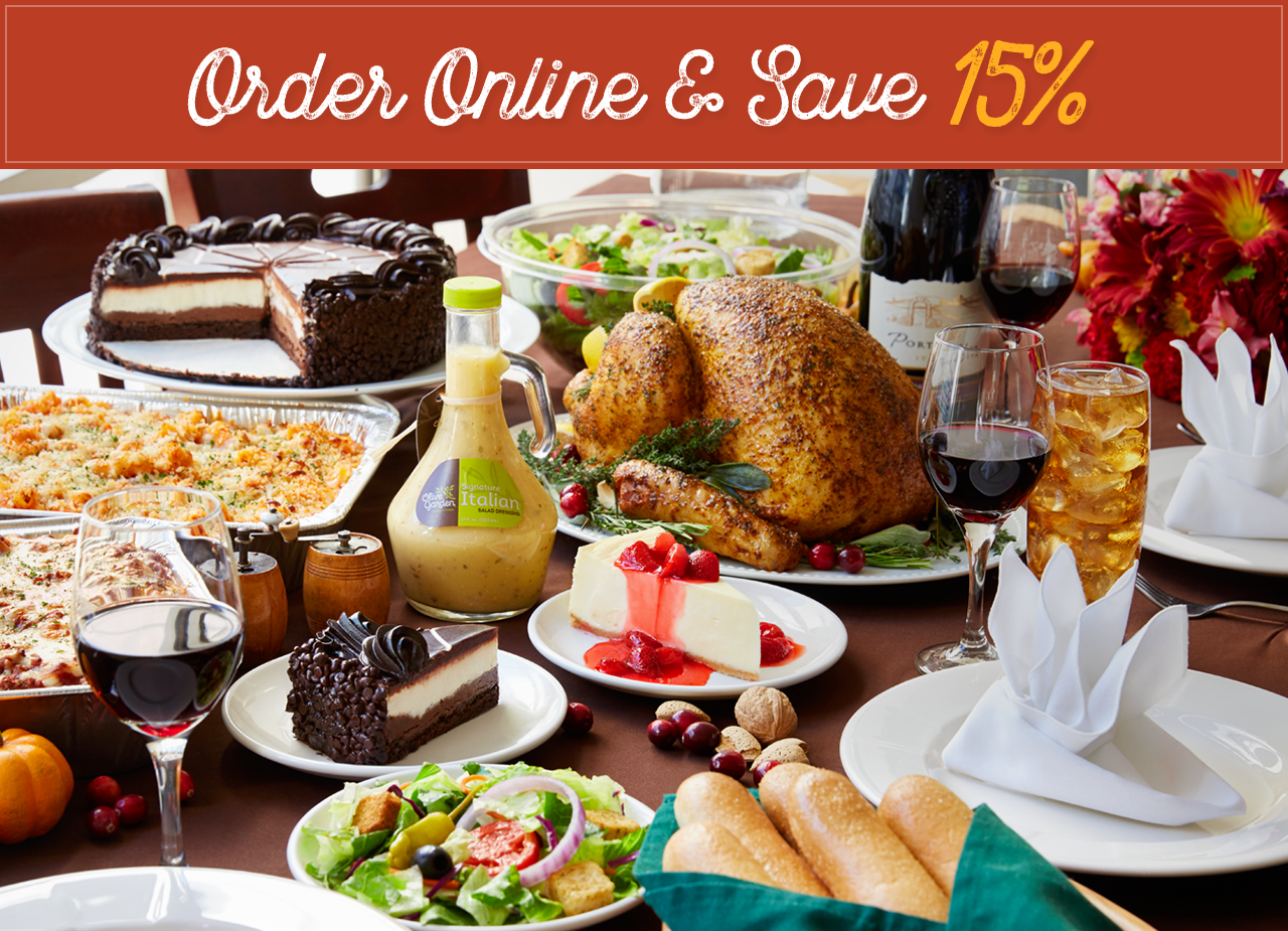 Order Online and Save 15%