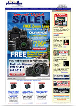 Example of an e-newsletter from PhotoAlley.com